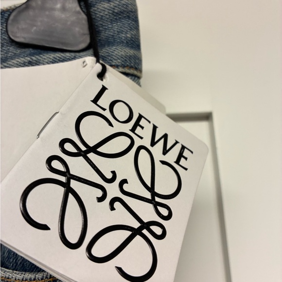 Loewe Barrel Leg Anagram Jeans size 36 fits 27-28 NWT - Picture 5 of 9